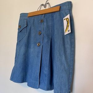 Vintage Jean Skort